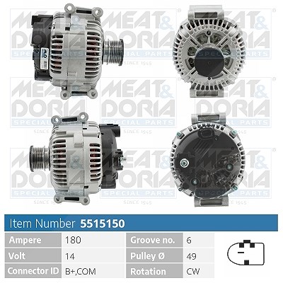 Meat & Doria Generator [Hersteller-Nr. 5515150] für Mercedes-Benz