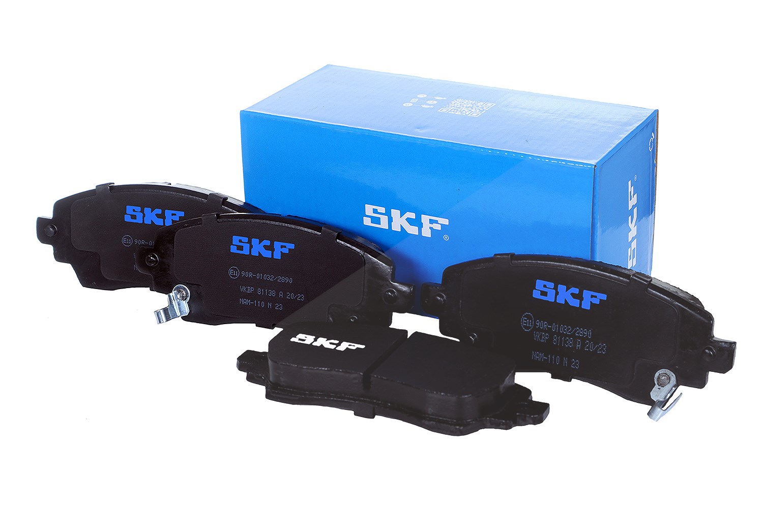 Skf Scheibenbremse Bremsbelag Vkbp 81138 A - 4Er Set - Position Vorderachse Höhe 77 Mm Länge 154 Mm Breite 83 Mm Dicke 17,8 Mm - Oe Qualität - Bild 4