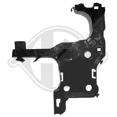 Diederichs Scheinwerferaufnahme [Hersteller-Nr. 4464012] für Renault