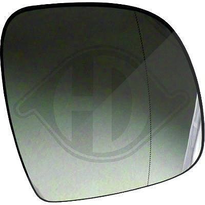 Diederichs Spiegelglas, Außenspiegel [Hersteller-Nr. 1666027] für Mercedes-Benz