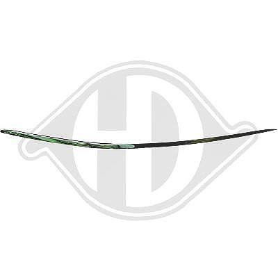 Diederichs Zier-/Schutzleiste, Stoßfänger [Hersteller-Nr. 1646265] für Mercedes-Benz