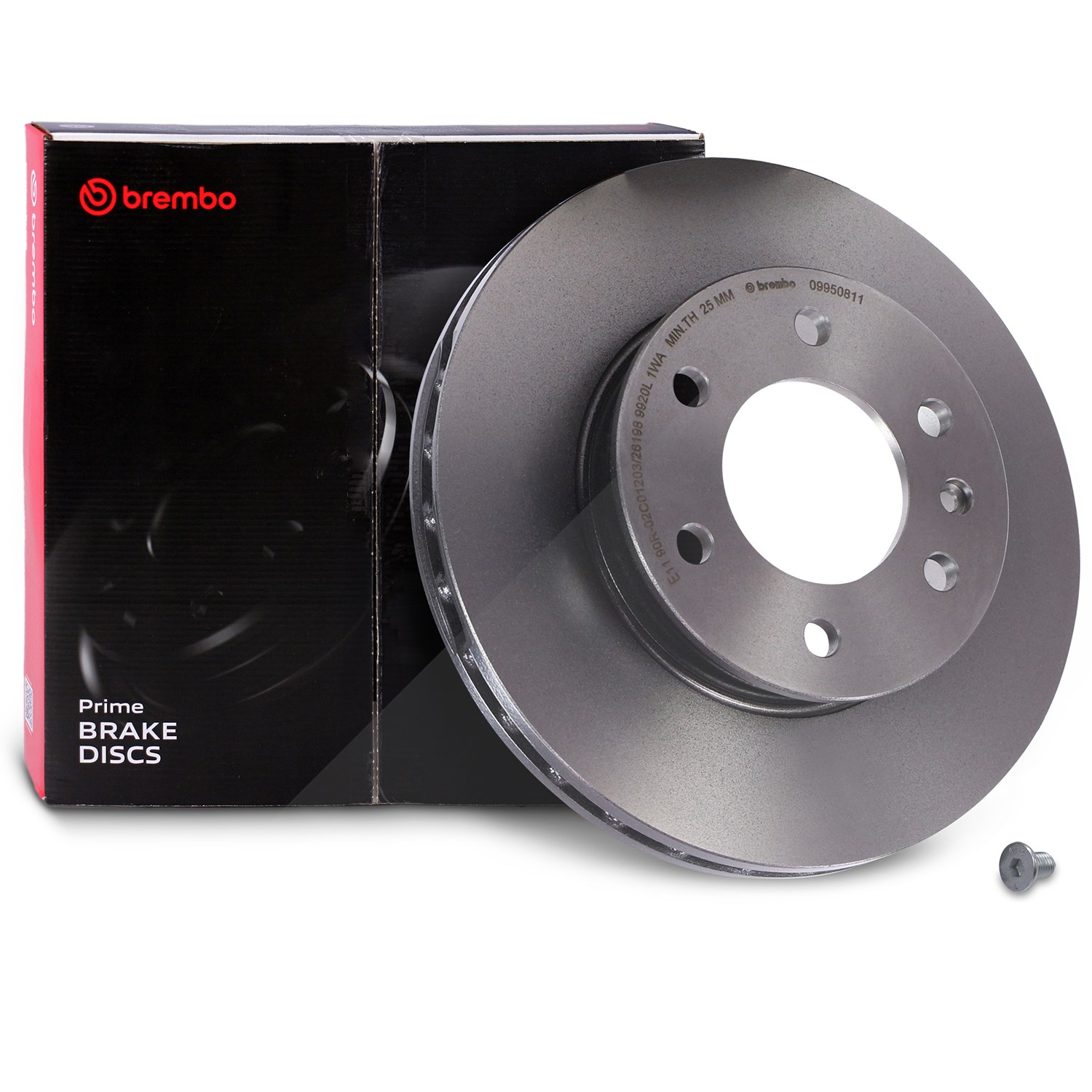 Brembo 1x Bremsscheibe belüftet vorne [Hersteller-Nr. 09.9508.11] für VW, Mercedes-Benz