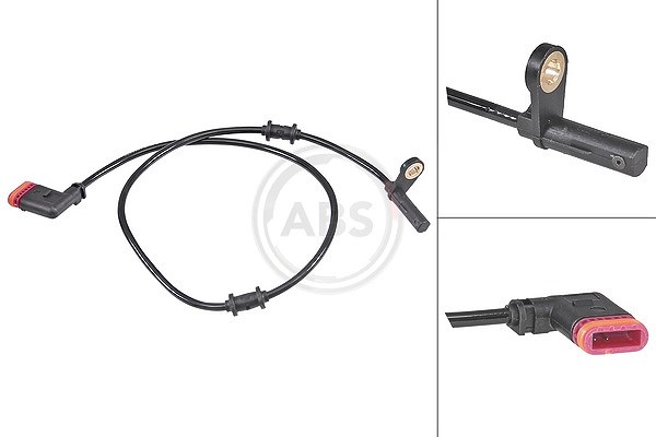 Sensor Raddrehzahl aktiver Sensor 635 mm Kabel A.B.S. für u.a. MB E-KLASSE - Bild 3