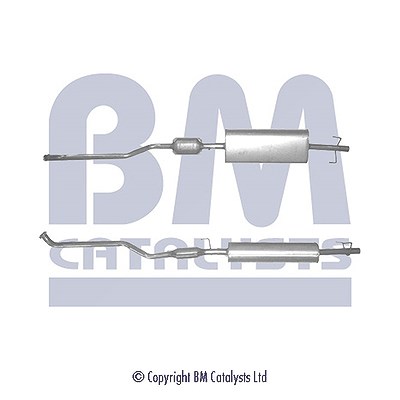 Bm Catalysts Katalysator [Hersteller-Nr. BM80114H] für Mercedes-Benz