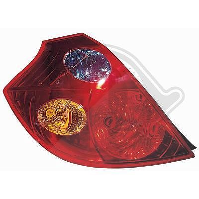 Diederichs Lichtscheibe, Heckleuchte [Hersteller-Nr. 6553091] für Kia