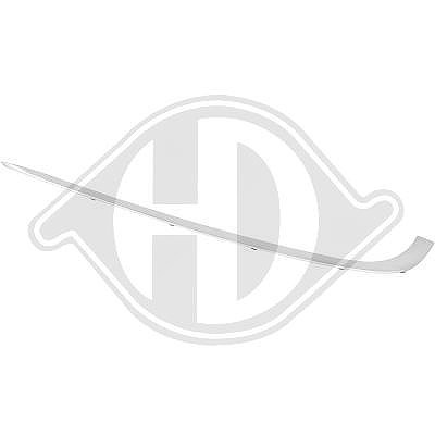 Diederichs Zier-/Schutzleiste, Stoßfänger [Hersteller-Nr. 1242269] für BMW