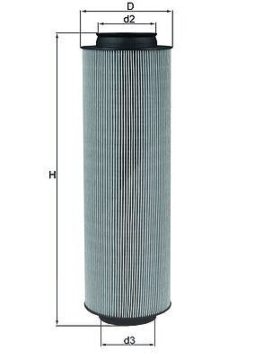 Mahle Luftfilter [Hersteller-Nr. LX791] für Mercedes-Benz