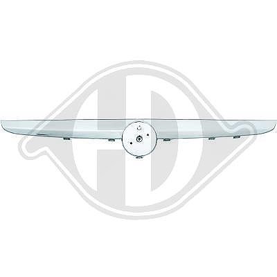 Diederichs Zier-/Schutzleiste, Kühlergitter [Hersteller-Nr. 3457040] für Abarth, Fiat