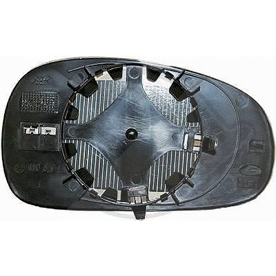 Diederichs Spiegelglas, Außenspiegel [Hersteller-Nr. 7432028] für Seat
