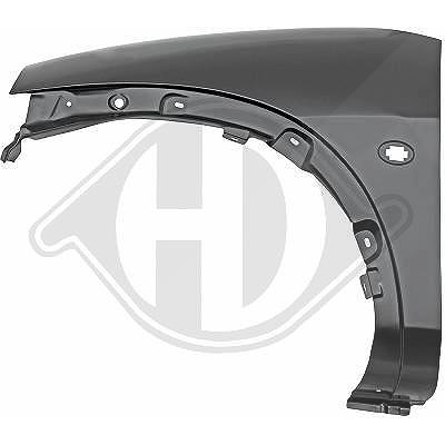 Diederichs Kotflügel [Hersteller-Nr. 1460007] für Ford