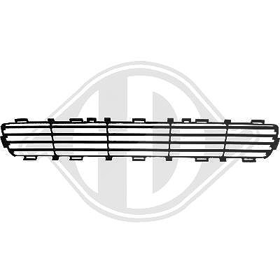 Diederichs Lüftungsgitter, Stoßfänger [Hersteller-Nr. 6624045] für Toyota