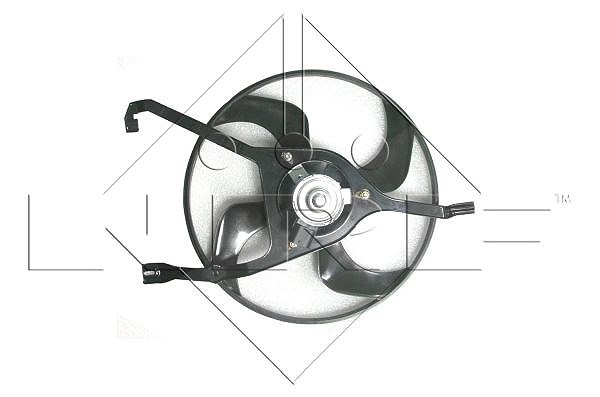 Nrf Lüfter, Motorkühlung [Hersteller-Nr. 47448] für Peugeot, Citroën