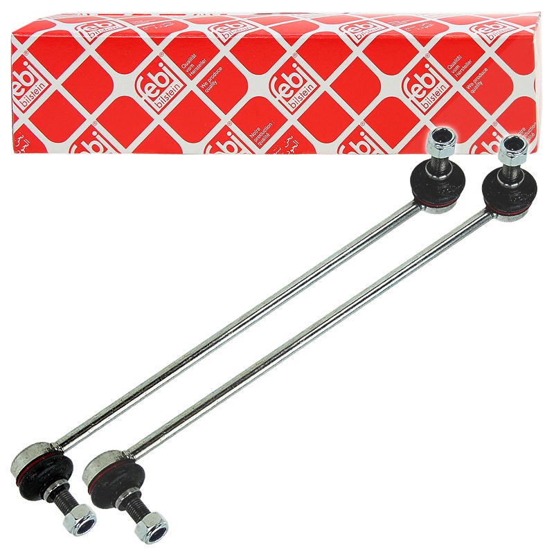 Febi Bilstein 2x Koppelstange/Pendelstütze [Hersteller-Nr. 24122] für Skoda, Seat, Audi, VW, Cupra