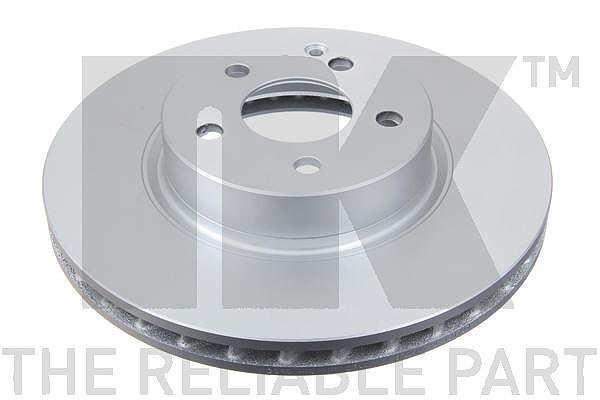 Nk 1x Bremsscheibe [Hersteller-Nr. 313360] für Mercedes-Benz