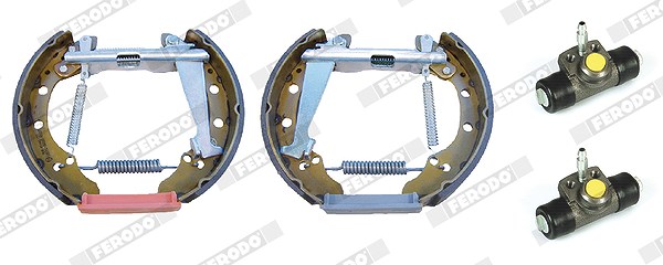 Ferodo Bremsbackensatz [Hersteller-Nr. FMK222] für Audi, VW, Seat