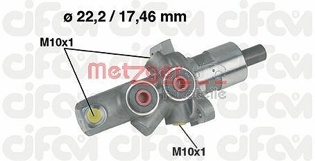 Metzger Autoteile Hauptbremszylinder [Hersteller-Nr. 202-175] für Mercedes-Benz