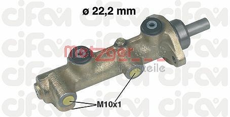Metzger Autoteile Hauptbremszylinder [Hersteller-Nr. 202-127] für Abarth, Alfa Romeo
