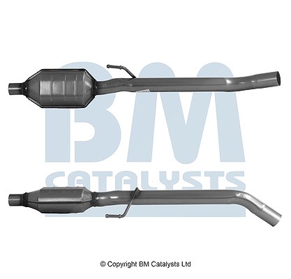 Bm Catalysts Katalysator inkl. Montagesatz [Hersteller-Nr. BM80193H] für Peugeot, Fiat, Citroën