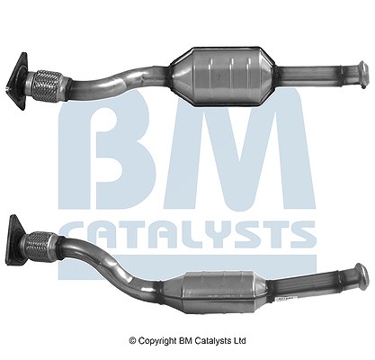 Bm Catalysts Katalysator inkl. Montagesatz [Hersteller-Nr. BM80144H] für Renault