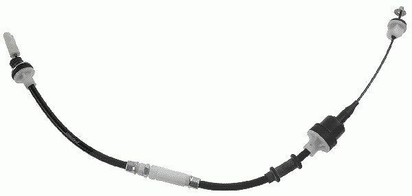 Sachs Seilzug, Kupplungsbetätigung [Hersteller-Nr. 3074600295] für Saab