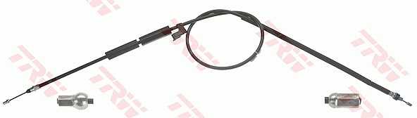 Trw Seilzug, Feststellbremse [Hersteller-Nr. GCH590] für Mazda
