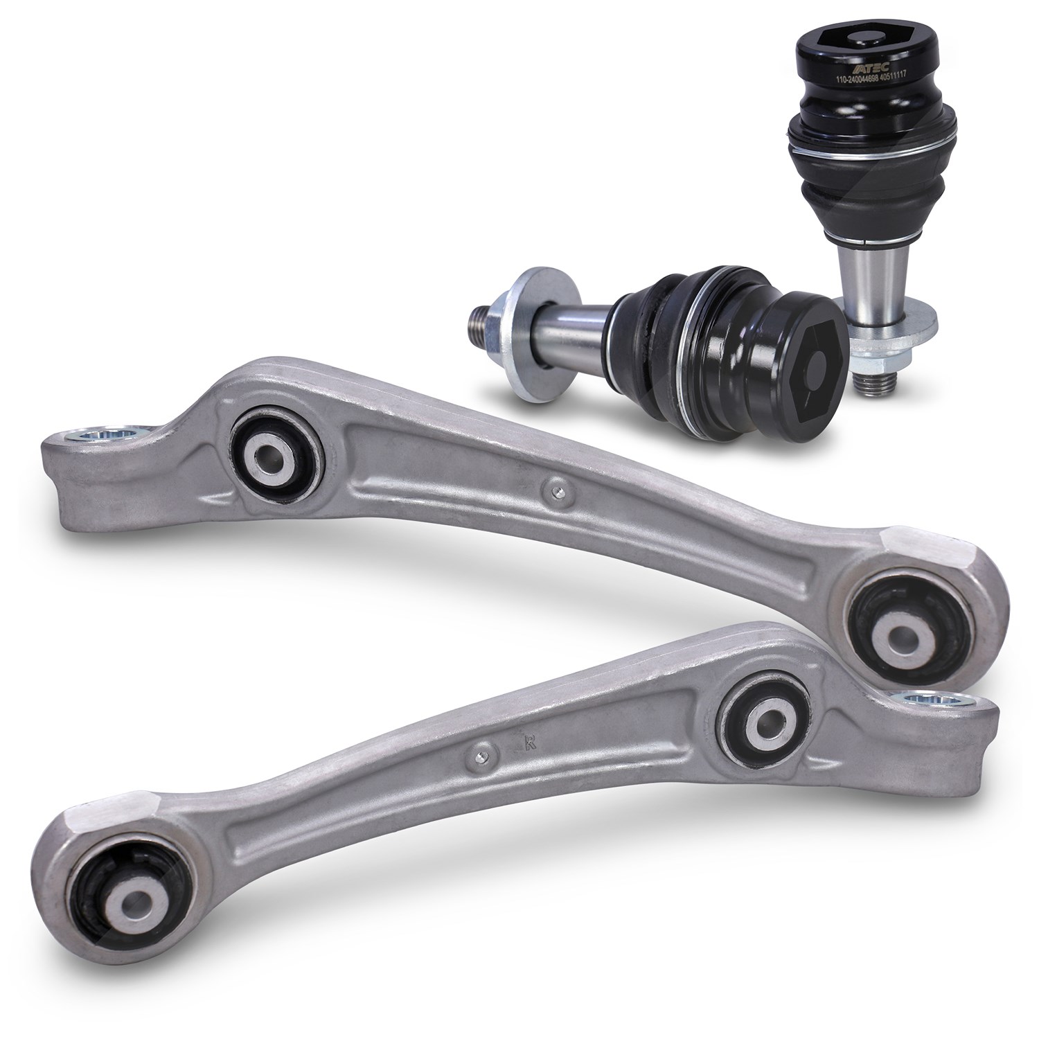 Bestprice 2x Querlenker +2x Traggelenk vorne unten [Hersteller-Nr. 40511121] für Audi, Porsche