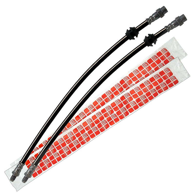 Febi Bilstein 2x Bremsschlauch vorne [Hersteller-Nr. 01736] für BMW