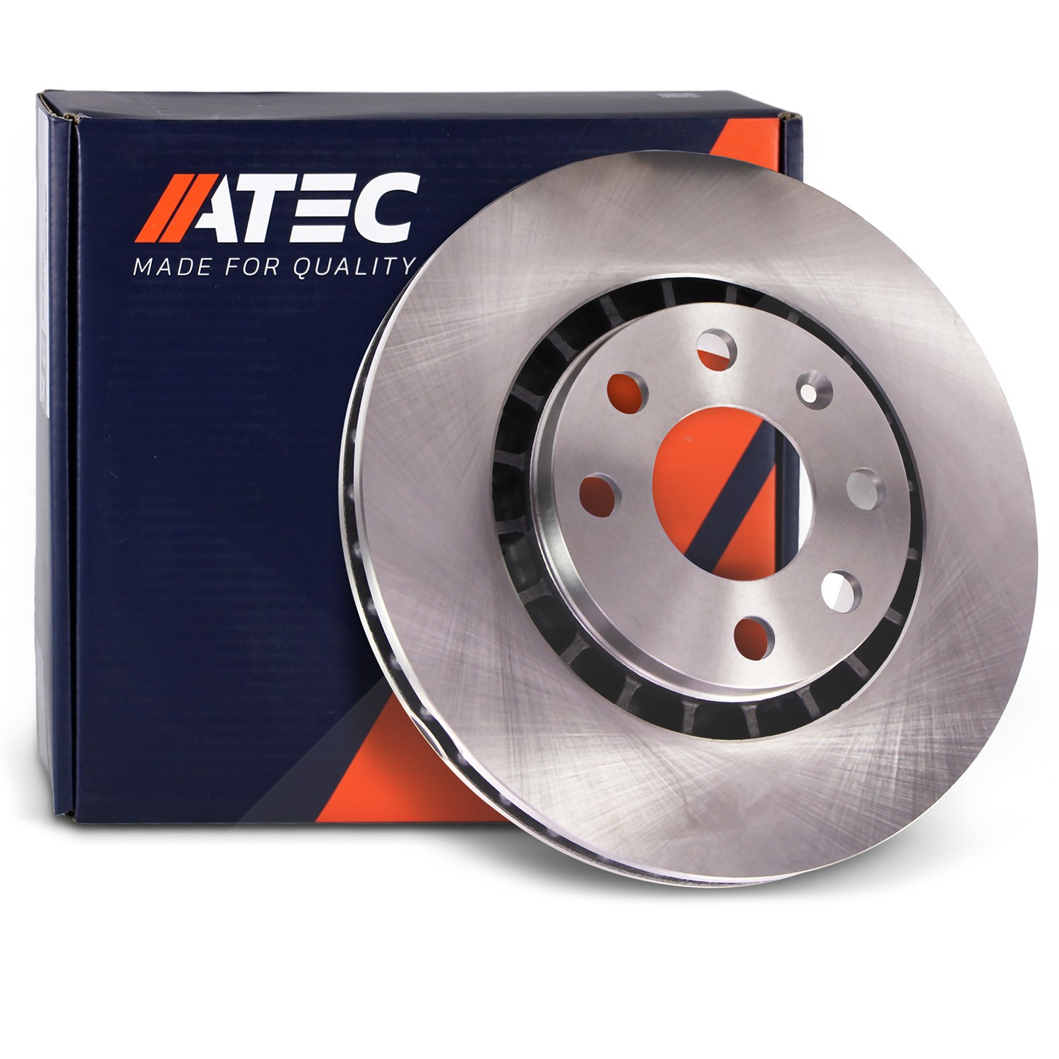 Atec Bremsscheibe vorne innenbelüftet [Hersteller-Nr. 10600000] für Chevrolet, Opel, Vauxhall, Daewoo
