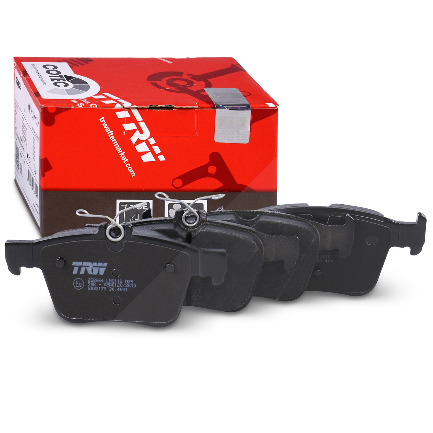 Trw Bremsbelagsatz hinten [Hersteller-Nr. GDB2179] für Audi, VW, Skoda, Seat