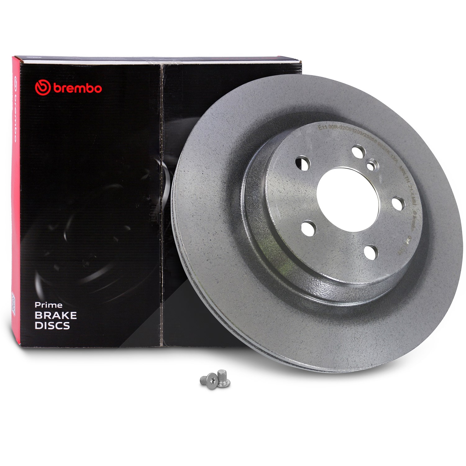 Brembo Bremsscheibe belüftet hinten [Hersteller-Nr. 09.A818.11] für Mercedes-Benz
