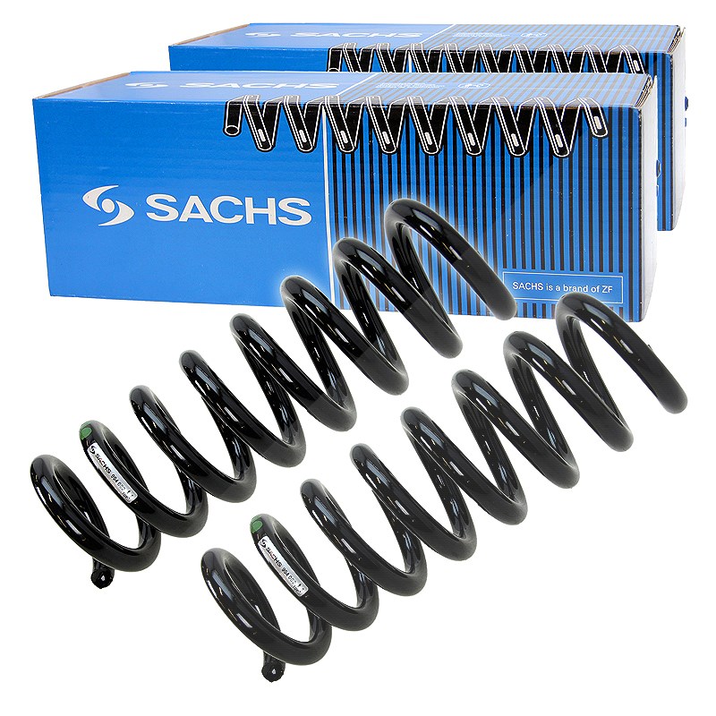 Sachs 2x Fahrwerksfeder Hinterachse [Hersteller-Nr. 994082] für Mercedes-Benz