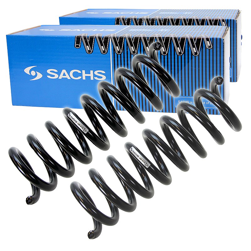Sachs 2x Fahrwerksfeder Hinterachse [Hersteller-Nr. 996612] für Mercedes-Benz