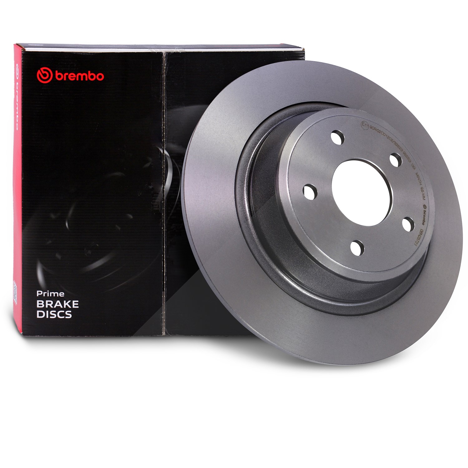 Brembo Bremsscheibe voll hinten [Hersteller-Nr. 08.N257.21] für Ford