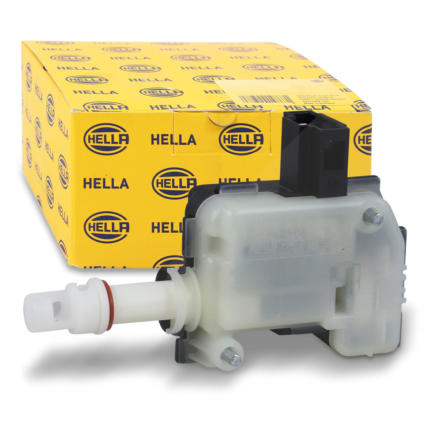 Hella Stellelement Stellmotor Tankklappe [Hersteller-Nr. 6NW007546-071] für Skoda, Audi, VW