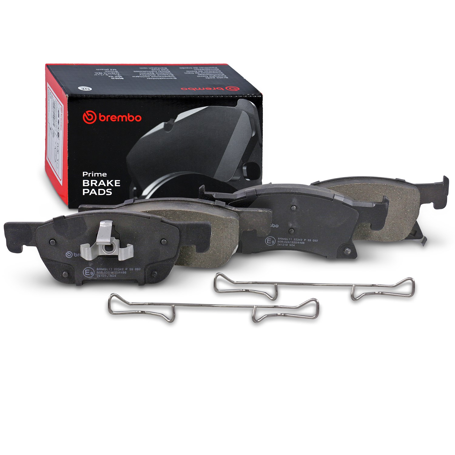 Brembo Bremsbelagsatz vorne [Hersteller-Nr. P59092] für Vauxhall, Opel
