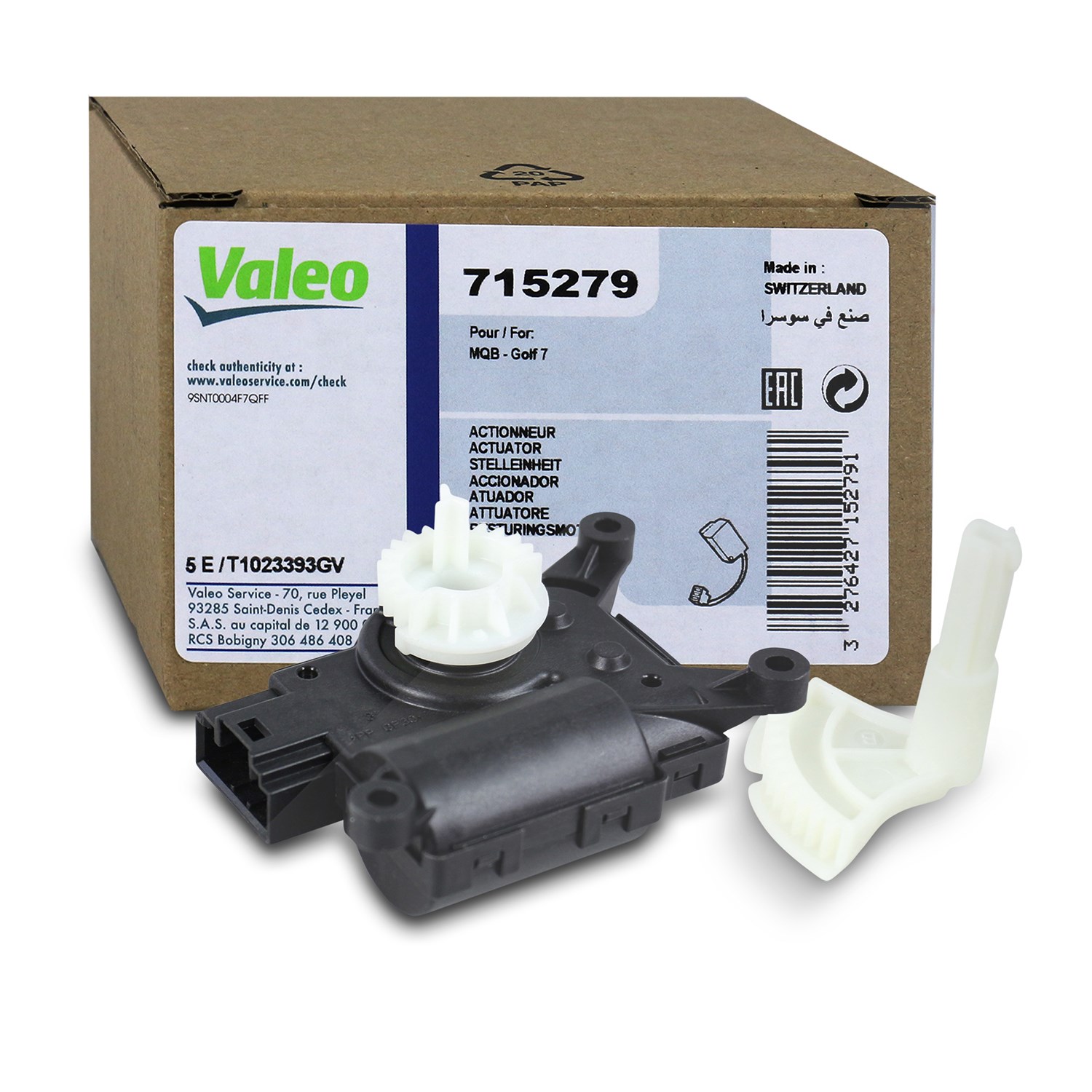 Valeo Stellmotor Temperaturklappe [Hersteller-Nr. 715279] für VW, Seat, Skoda, Audi