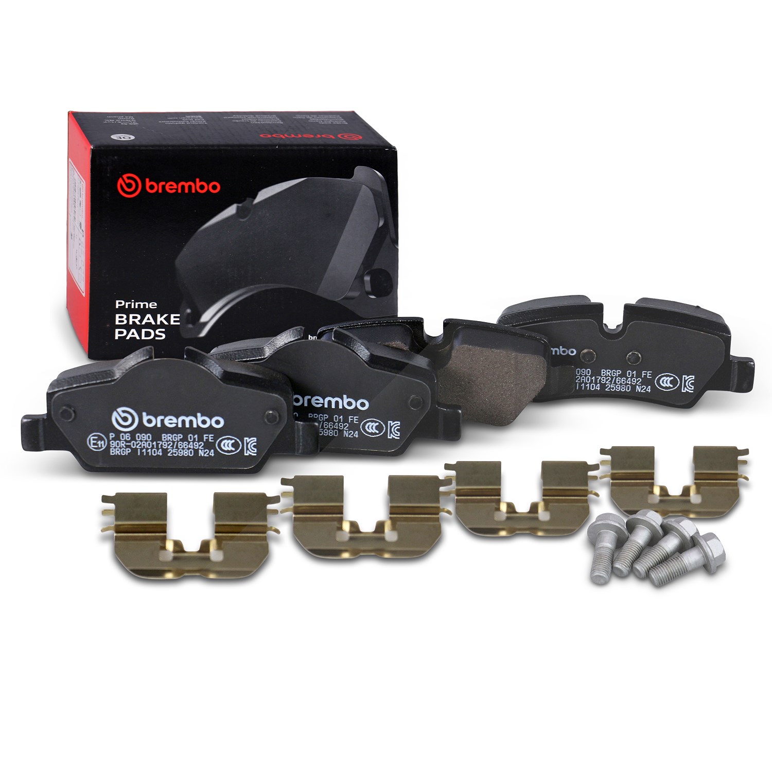 Brembo Bremsbelagsatz hinten [Hersteller-Nr. P06090] für Mini
