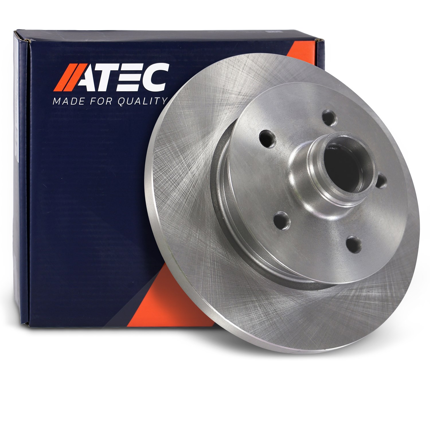 Atec 1x Bremsscheibe Vorderachse voll [Hersteller-Nr. 10600324] für VW