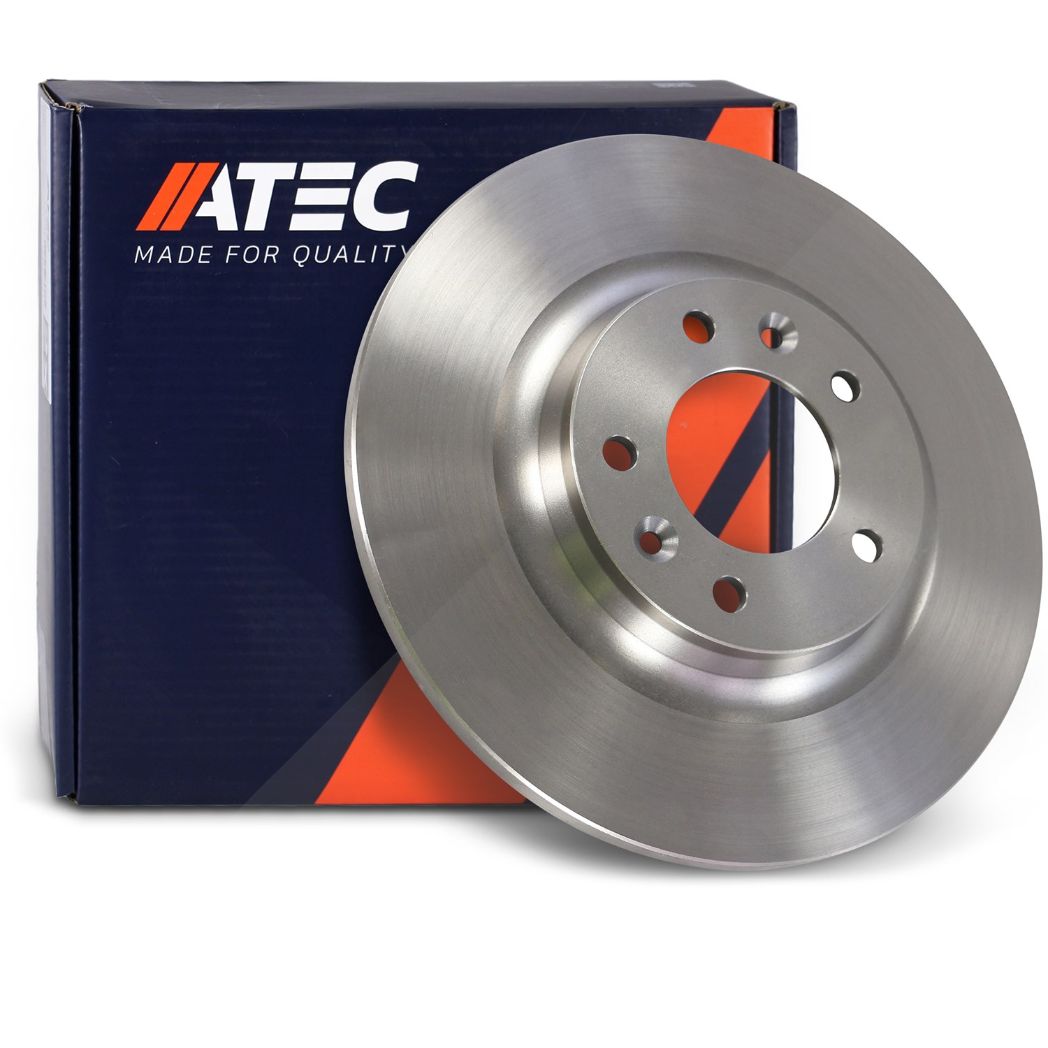 Atec Bremsscheibe Hinterachse Voll [Hersteller-Nr. 10602514] für Peugeot, Citroën