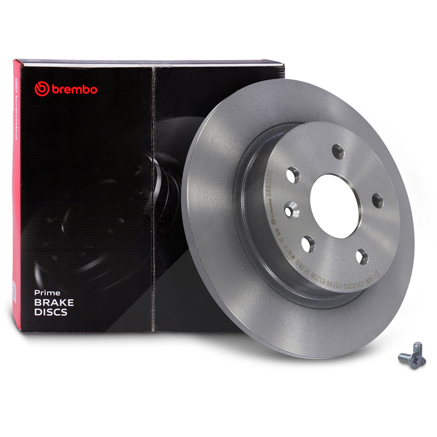Brembo Bremsscheibe voll hinten [Hersteller-Nr. 08.B357.11] für Opel, Chevrolet, Vauxhall