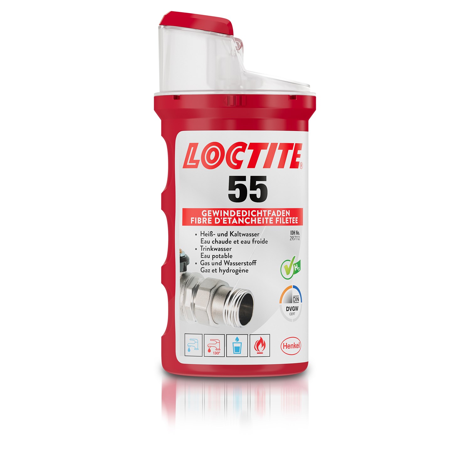 Gewindedichtung Loctite 55 160m Gewindedichtfaden 0,13€/m Dichtfaden statt Hanf - Image 4