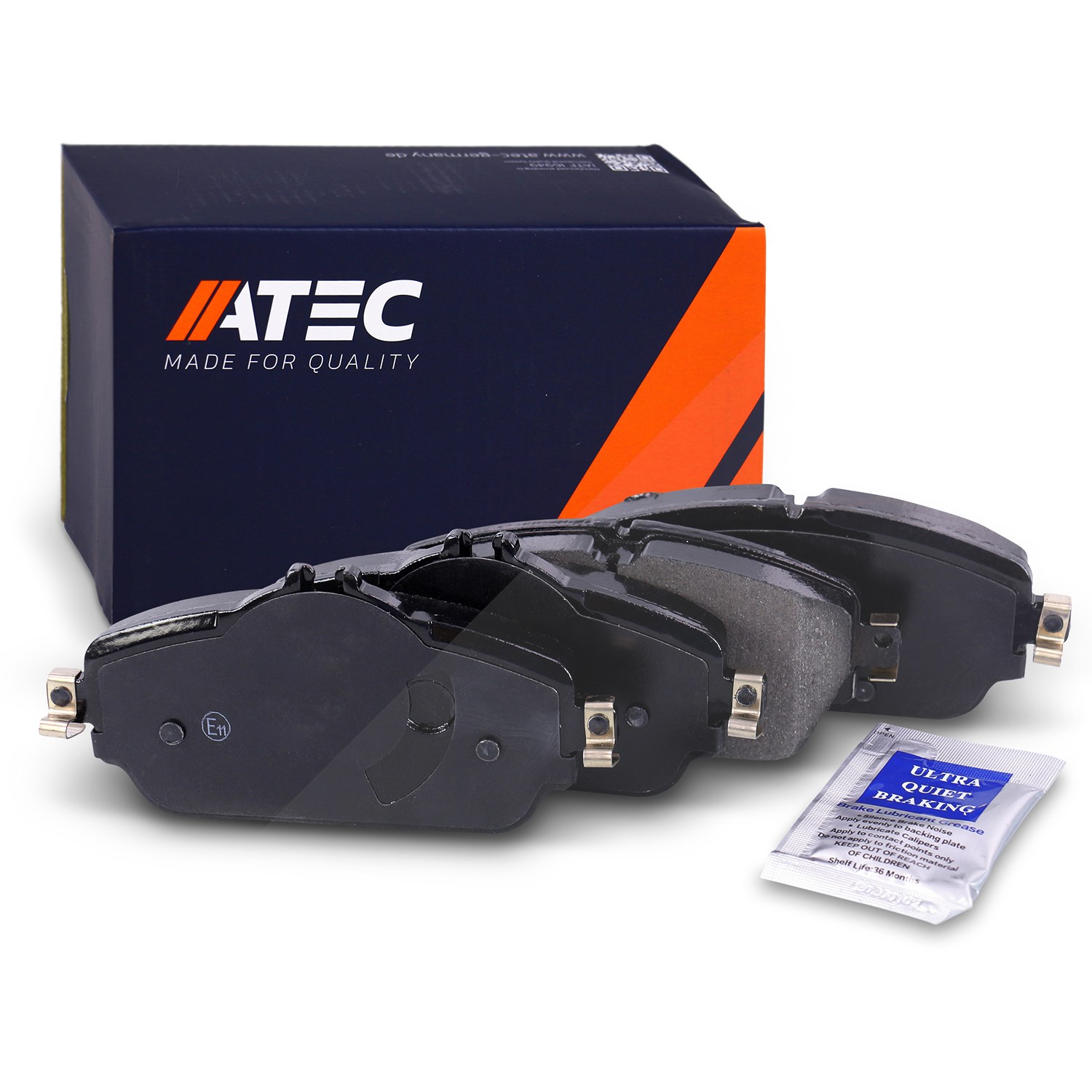 Atec Bremsbeläge vorne (Satz) [Hersteller-Nr. 40397933] für Mercedes-Benz