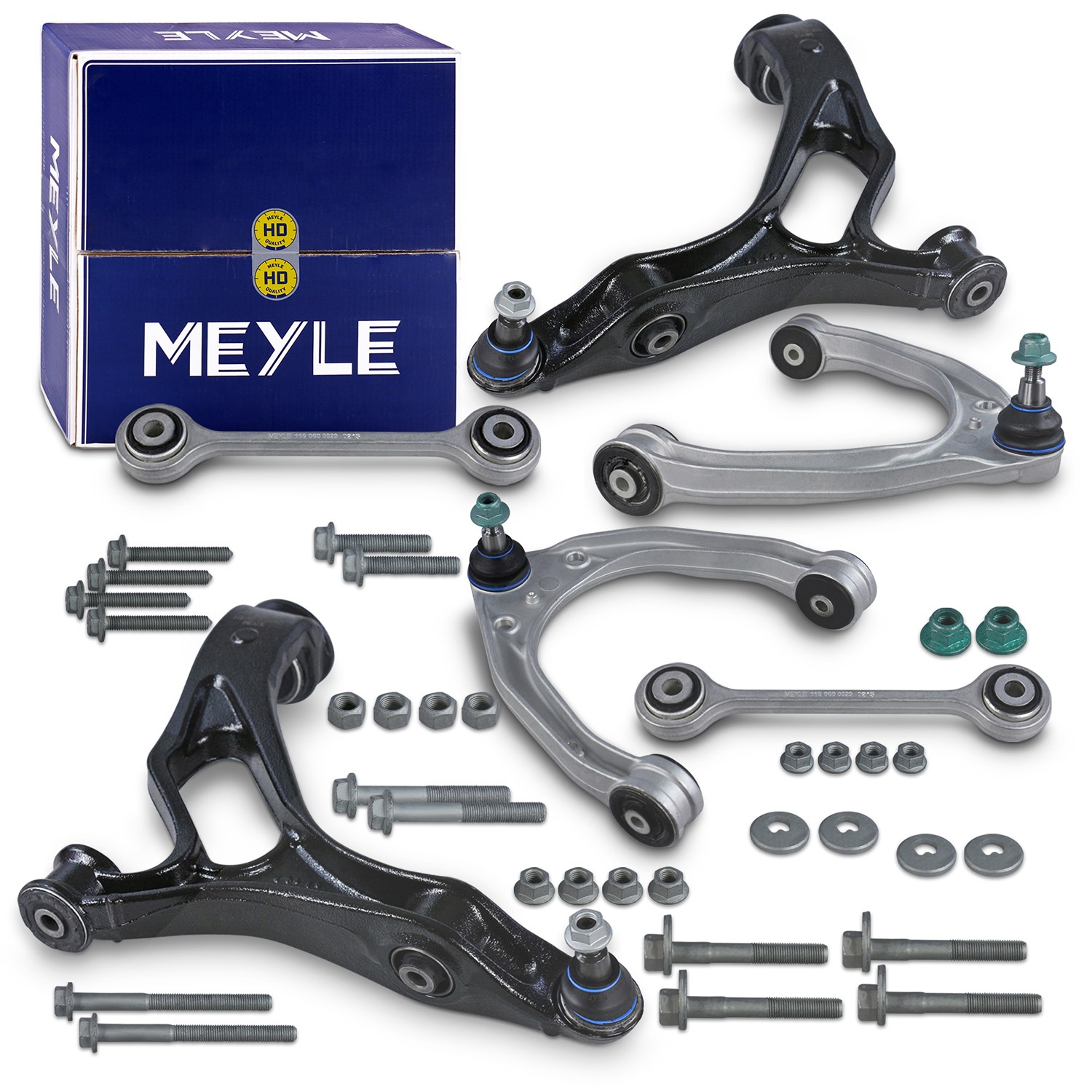 Meyle Querlenkersatz 6-tlg. vorne [Hersteller-Nr. 1160500194/HD] für VW, Porsche, Audi