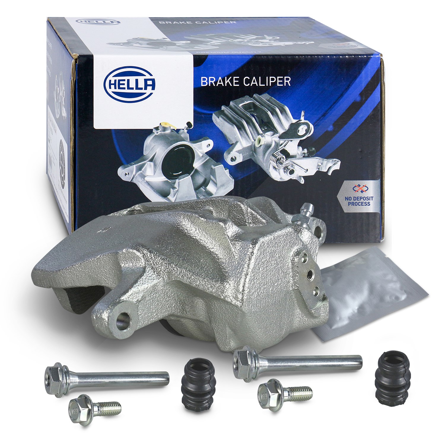 Hella Bremssattel Vorderachse [Hersteller-Nr. 8AN355790-341] für Audi, VW, Seat