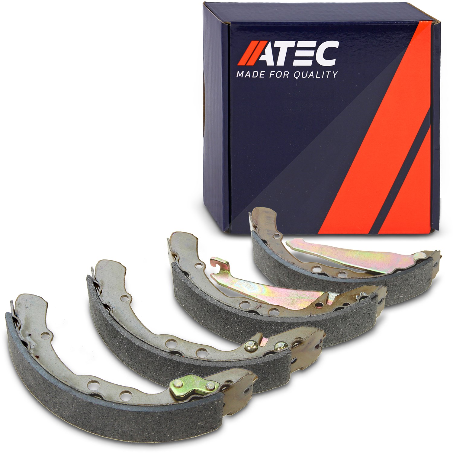 Atec Bremsbackensatz Trommelbremse [Hersteller-Nr. 30400377] für Seat, VW, Audi