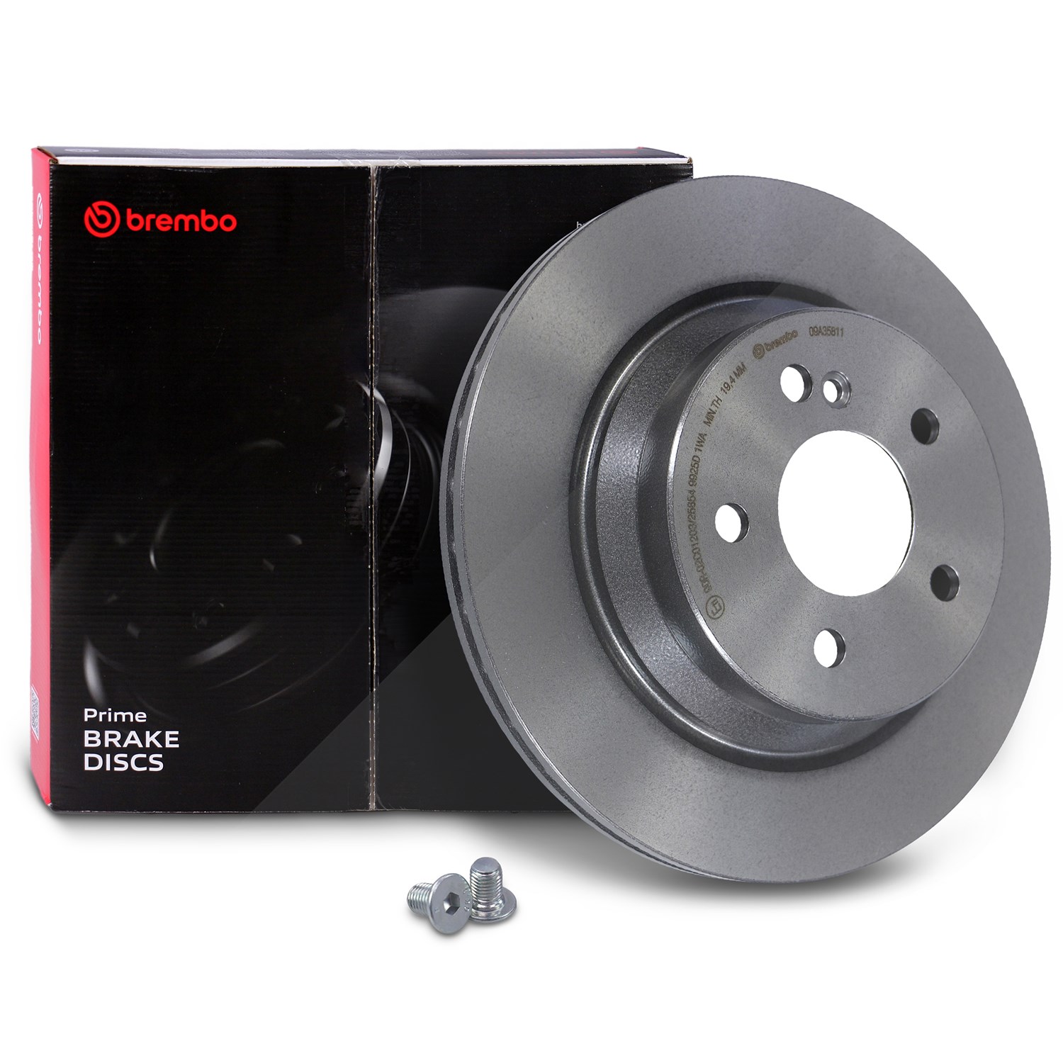Brembo Bremsscheibe belüftet hinten [Hersteller-Nr. 09.A358.11] für Mercedes-Benz