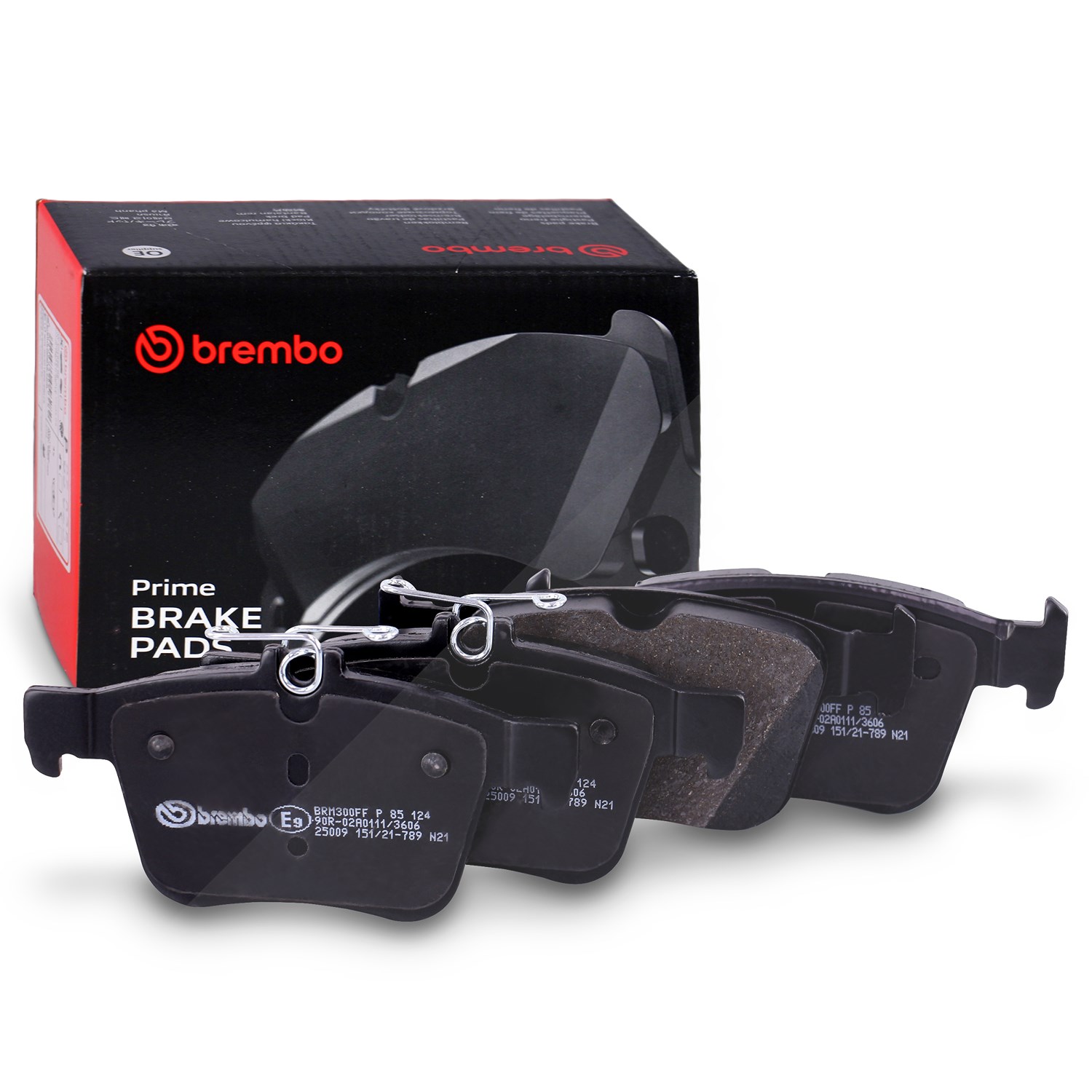 Brembo Bremsbelagsatz hinten [Hersteller-Nr. P85124] für Cupra, Audi, VW, Skoda, Seat