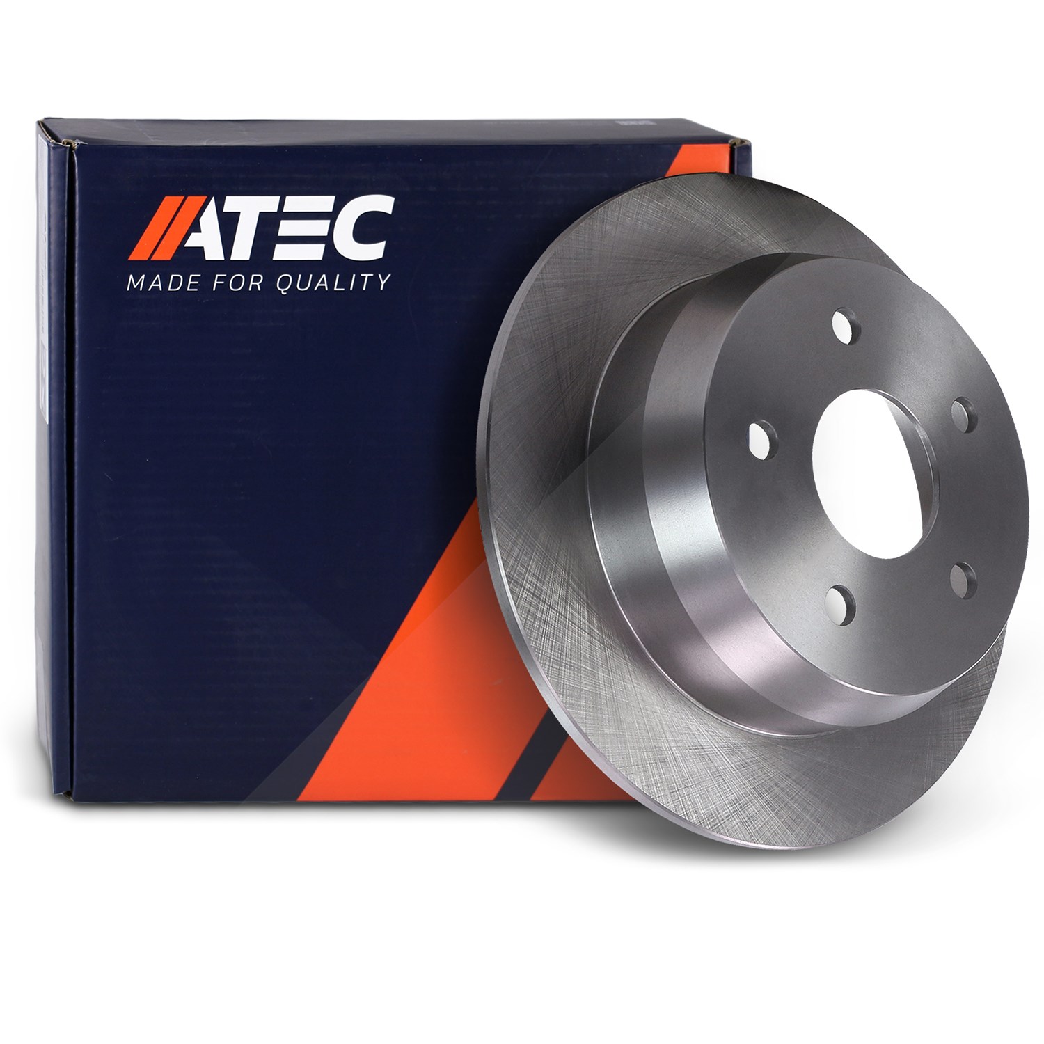 Atec Bremsscheibe Hinterachse Voll [Hersteller-Nr. 30372658] für Jeep