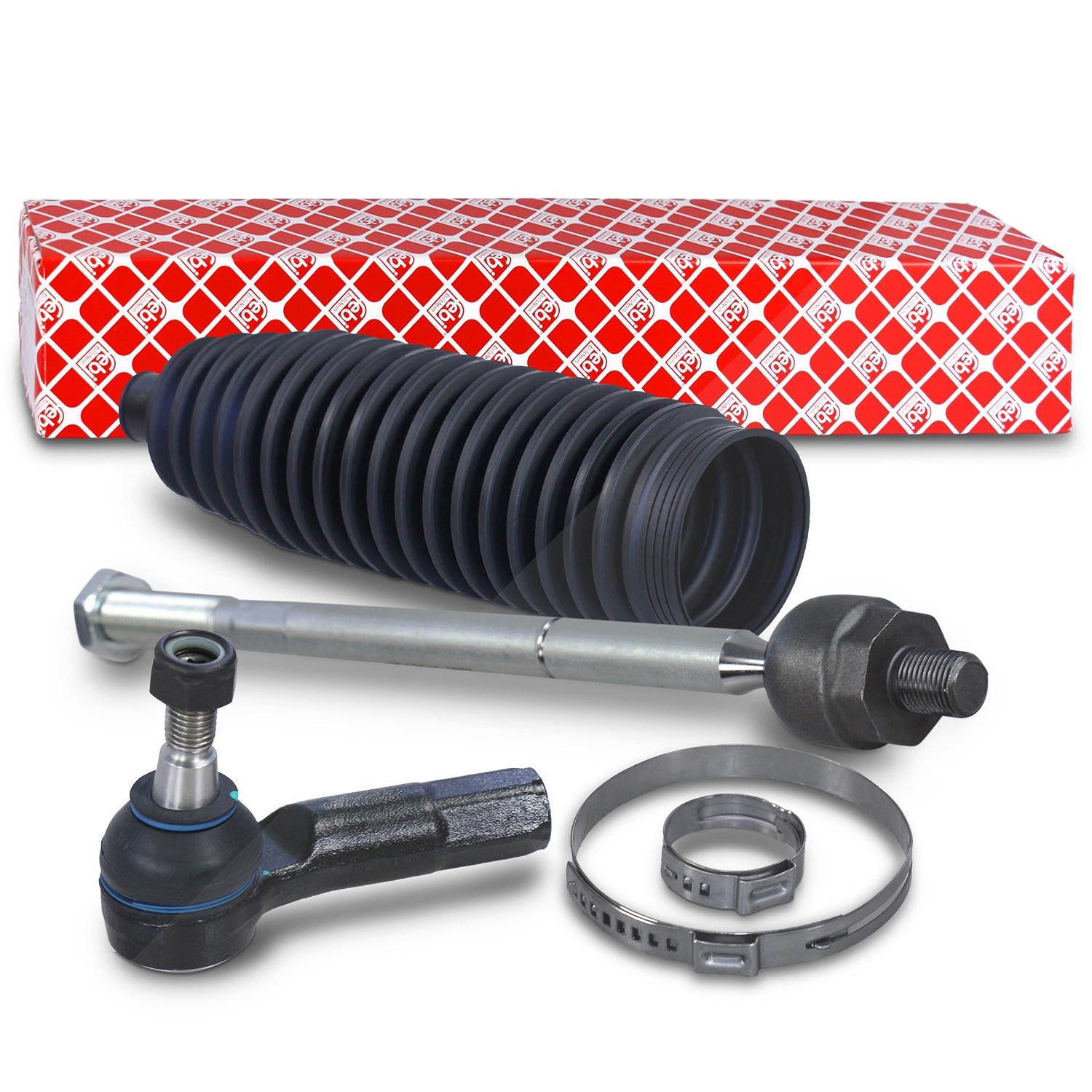 Febi Bilstein Spurstange vorne rechts [Hersteller-Nr. 49046] für Seat, Skoda, VW, Audi