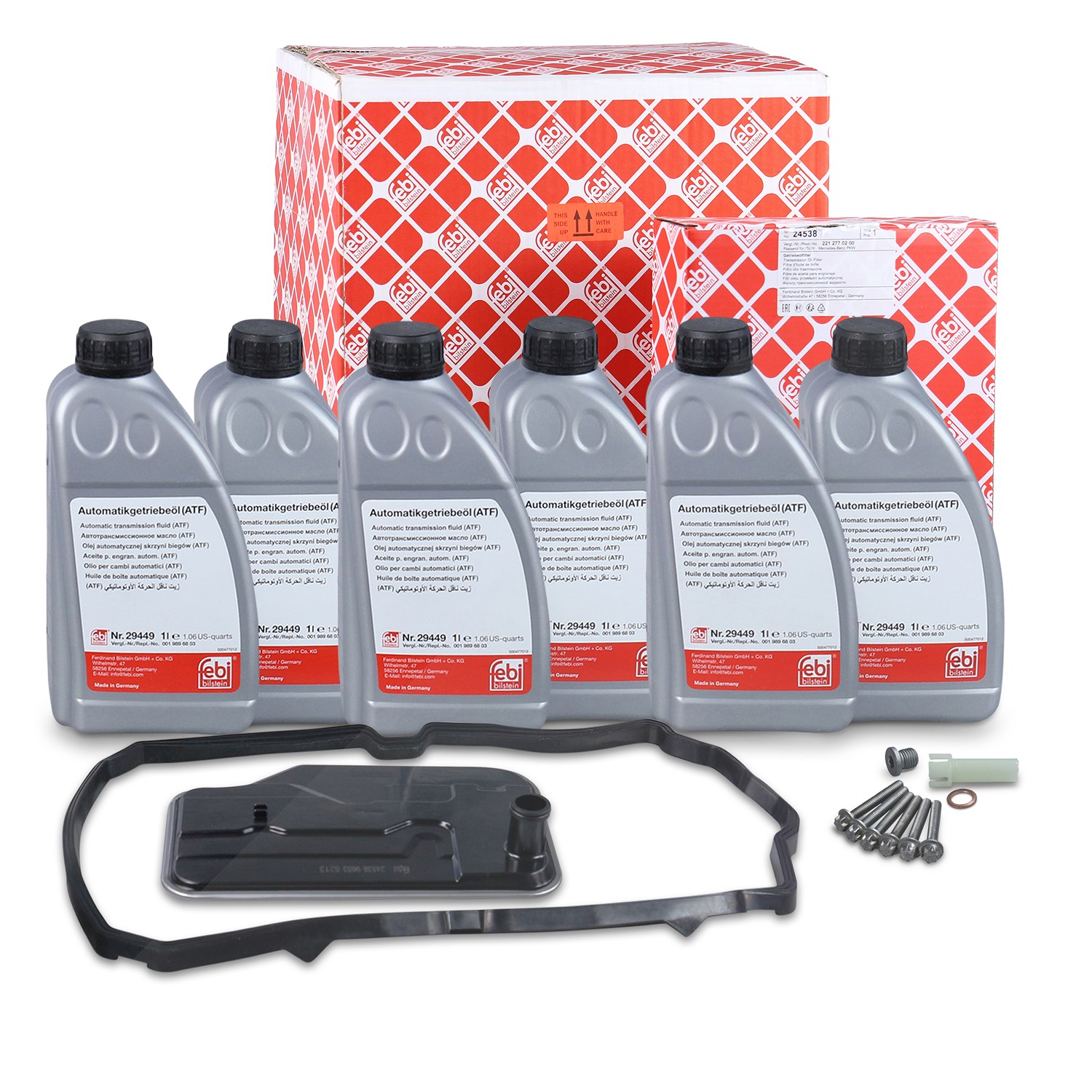 Febi Bilstein Teilesatz, Ölwechsel-Automatikgetriebe [Hersteller-Nr. 171750] für Mercedes-Benz